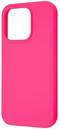 Чохол Wave Full Silicone Cover для Apple iPhone 15 Pro Max  Barbie Pink