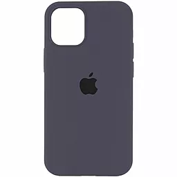 Чохол Silicone Case Full для Apple iPhone 15 Pro Dark Grey