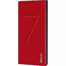 Повербанк Recci RS-7000 7000 mAh Red - фото Повербанк Recci RS-7000 7000 mAh Red