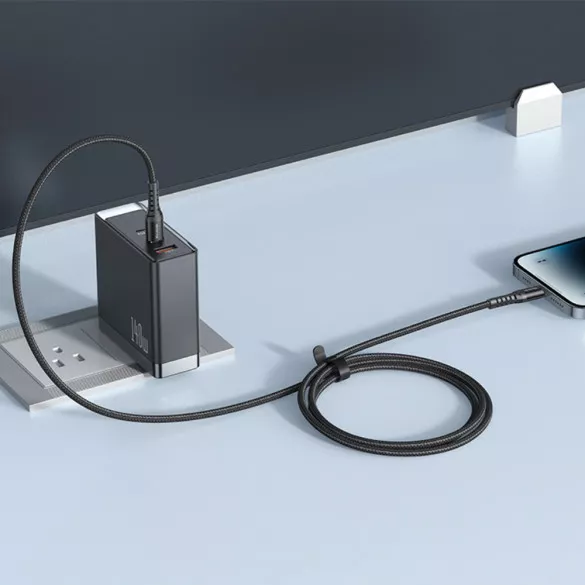 Кабель McDodo USB Type-C - Lightning 36w 3a 1м PD сable Black (CA-5631) - фото 8