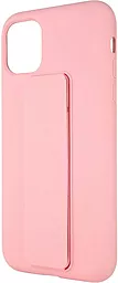 Чохол Epik Silicone Case Hand Holder Apple iPhone 11 Pro Pink - мініатюра 2