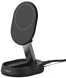 Бездротова док-станція Belkin Qi2 15w wirelles charger black (WIA008BTBK) - фото Бездротова док-станція Belkin Qi2 15w wirelles charger black (WIA008BTBK)