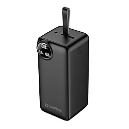 Повербанк ColorWay LCD 50000 mAh 22.5W PD/QC Black (CW-PB500LPA4BK-PDD) - фото Повербанк ColorWay LCD 50000 mAh 22.5W PD/QC Black (CW-PB500LPA4BK-PDD)