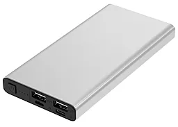 Повербанк Florence Aluminum 10000mAh Grey (FL-3020-G) - фото Повербанк Florence Aluminum 10000mAh Grey (FL-3020-G)