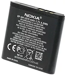 Акумулятор Nokia BP-6M (1070 mAh) - мініатюра 3