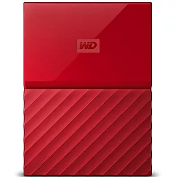 Внешний жесткий диск Western Digital 2Tb My Passport 2.0Tb 2.5"(WDBS4B0020BRD-WESN) Red - миниатюра 2