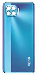Задняя крышка корпуса Oppo Reno 4 Lite со стеклом камеры Original Magic Blue - фото Задняя крышка корпуса Oppo Reno 4 Lite со стеклом камеры Original Magic Blue