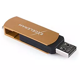 Флешка Exceleram 32GB P2 Series USB 2.0 (EXP2U2BRB32) Brown - фото Флешка Exceleram 32GB P2 Series USB 2.0 (EXP2U2BRB32) Brown