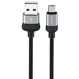 Кабель USB Borofone BX28 Dignity micro USB Cable Metal gray