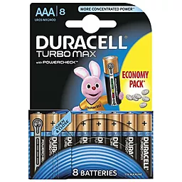 Батарейки Duracell AAA / LR03 MX2400 TURBO 8шт