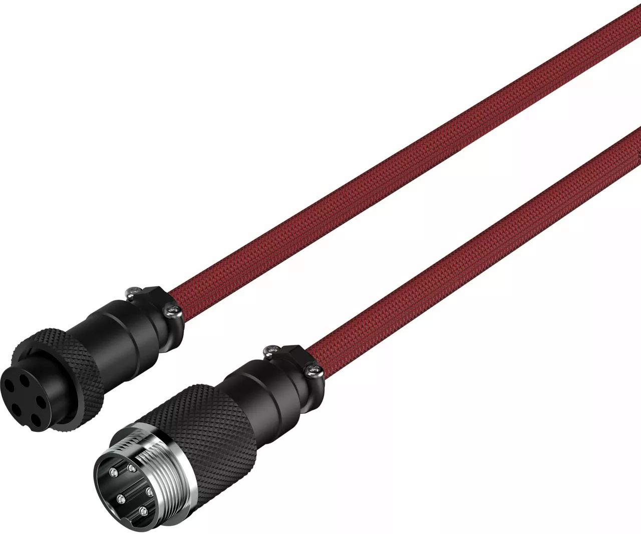 Кабель HyperX USB-A - Type-C 12w 2.4a 1.37м cable Red/Black (6J677aA) - фото 4