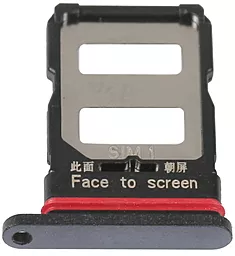 Слот (лоток) SIM-карти Xiaomi Poco F4 та карти пам'яті Dual SIM  Night Black