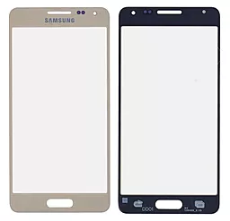 Корпусне скло дисплея Samsung Galaxy Alpha G850F Gold