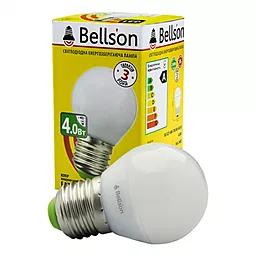 Светодиодная лампа Bellson E27 4W 4000K BL-E27/4W-310/40-G45/O (8014760)