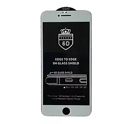 Защитное стекло 1TOUCH 6D EDGE TO EDGE для iPhone 7+, iPhone 8+ White