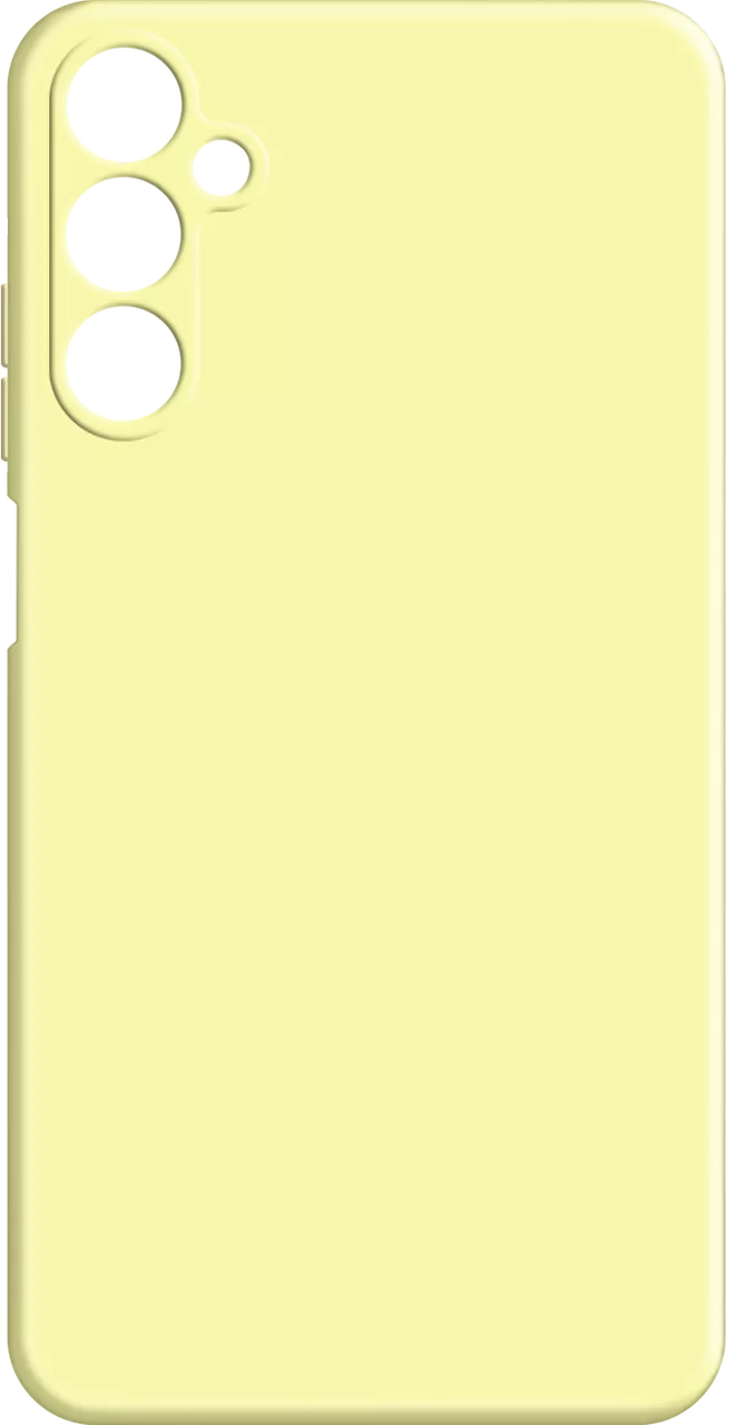 Чохол MAKE Silicone для Samsung Galaxy A15  Yellow (MCL-SA15YE) - фото 1
