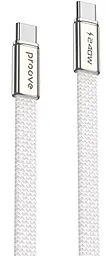 Кабель Proove AirLine USB Type-C - Type-C 240w 5a 1.5м PD cable White (CCAI24002202) - фото Кабель Proove AirLine USB Type-C - Type-C 240w 5a 1.5м PD cable White (CCAI24002202)