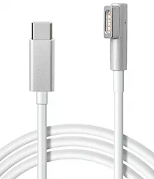 Кабель USB Elements для Apple MacBook Type-C to MagSafe 1 L-shaped Port 100W Cable White (EL-C-M) - фото Кабель USB Elements для Apple MacBook Type-C to MagSafe 1 L-shaped Port 100W Cable White (EL-C-M)