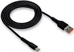 Кабель Walker C315 USB-A - Type-C 12w 2.4a 1м cable Black - фото Кабель Walker C315 USB-A - Type-C 12w 2.4a 1м cable Black