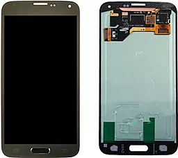 Дисплей Samsung Galaxy S5 G900 с тачскрином, оригинал, Gold - фото Дисплей Samsung Galaxy S5 G900 с тачскрином, оригинал, Gold