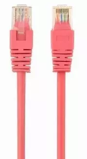 Патч-корд RJ-45 5м Cablexpert Cat. 5e UTP червоний (PP12-5M/R) - фото 1