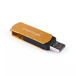 Флешка Exceleram 64GB P2 Series USB 2.0 (EXP2U2GOB64) Gold - мініатюра 4