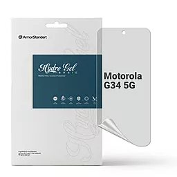Гидрогелевая пленка ArmorStandart Matte для Motorola G34 5G (ARM73786) - фото Гидрогелевая пленка ArmorStandart Matte для Motorola G34 5G (ARM73786)