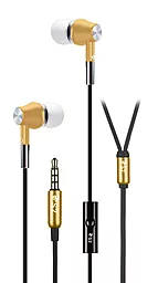 Навушники 2E S2 Metal Skin Mic Gold (2E-IES2GD) - фото Навушники 2E S2 Metal Skin Mic Gold (2E-IES2GD)