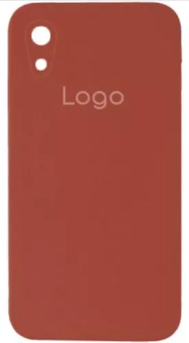 Чехол Silicone Case Full Camera Square для Apple iPhone XR  Red - фото 1