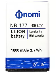 Аккумулятор Nomi i177 / NB-177 (1000 mAh) 12 мес. гарантии