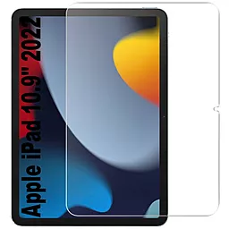 Защитное стекло BeCover для Apple iPad 10.9" 2022 (708138)