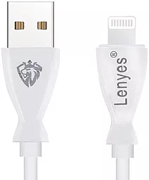 Кабель USB Lenyes LC901 12W 2.4A Lighting Cable White