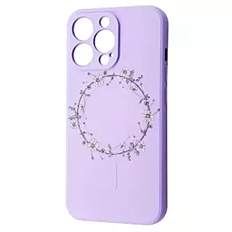 Чохол Wave Minimal Art Case with MagSafe для Apple iPhone 13 Pro Pink Sand/Wreath