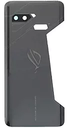 Задняя крышка корпуса Asus ROG Phone ZS600KL со стеклом камеры Original Black