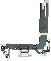 Нижний шлейф Apple iPhone 17 c разъемом зарядки, с микрофоном, Original White - фото Нижний шлейф Apple iPhone 17 c разъемом зарядки, с микрофоном, Original White