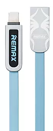 Універсальний кабель Remax Armor 2-in-1 USB-A to Lightning/micro USB 12w 2.4a 1м cable Blue (RC-067t) - фото Універсальний кабель Remax Armor 2-in-1 USB-A to Lightning/micro USB 12w 2.4a 1м cable Blue (RC-067t)