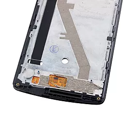 Дисплей ZTE Blade L5 Plus (T520) з тачскріном і рамкою, Black - мініатюра 4