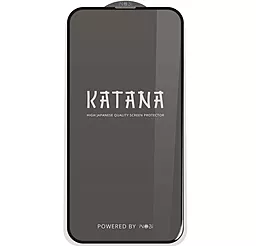 Захисне скло KATANA для Apple iPhone 12 Pro Max Black - фото Захисне скло KATANA для Apple iPhone 12 Pro Max Black