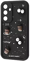 Чехол Pretty Things Case для Samsung Galaxy A55 black/coffee
