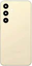 Задняя крышка корпуса Samsung Galaxy S24 S921 со стеклом камеры, Original Amber Yellow - фото Задняя крышка корпуса Samsung Galaxy S24 S921 со стеклом камеры, Original Amber Yellow
