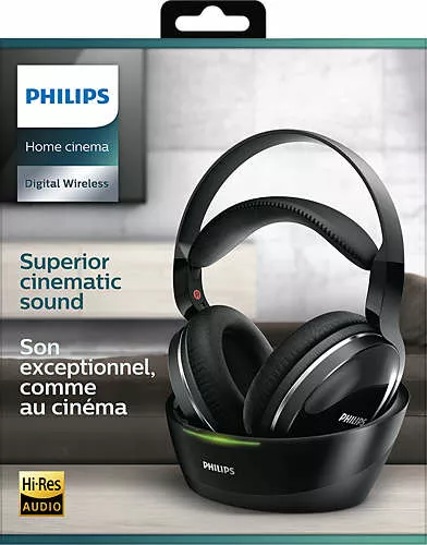 Наушники Philips SHD8800 Wireless Black - фото 5