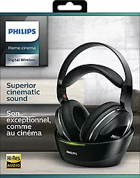 Наушники Philips SHD8800 Wireless Black - миниатюра 5 Наушники Philips SHD8800 Wireless Black - миниатюра 5