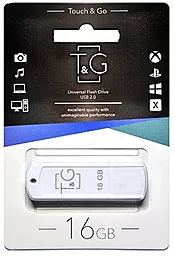 Флешка T&G 16GB 011 Classic Series USB 2.0 (TG011-16GBWH) White