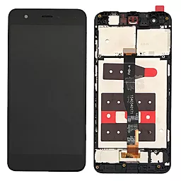 Дисплей Huawei Nova (с микросхемой) с тачскрином и рамкой, оригинал, Black - фото Дисплей Huawei Nova (с микросхемой) с тачскрином и рамкой, оригинал, Black