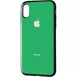 Чехол Gelius Metal Glass Case Apple iPhone X, iPhone XS Green