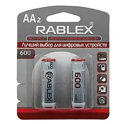 Акумулятор Rablex AA / R6 600mAh NiMH TipTop 1.2 V