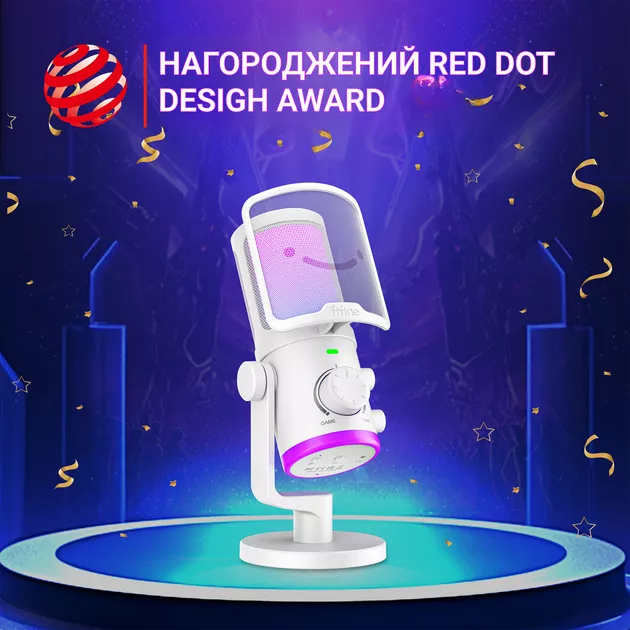 Микрофон Fifine TAM6W White - фото 5