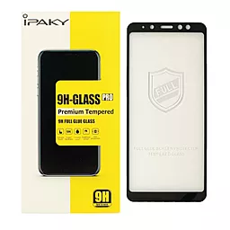 Защитное стекло iPaky для Samsung Galaxy A8+ 2018 Black