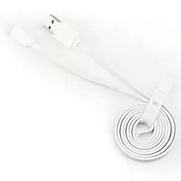 Кабель USB Baseus String flat Lightning Cable White - миниатюра 4
