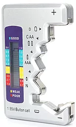Тестер батареек EasyLife BT-886 для аккумуляторних батарей AA / AAА / D / C / AG белый - фото Тестер батареек EasyLife BT-886 для аккумуляторних батарей AA / AAА / D / C / AG белый